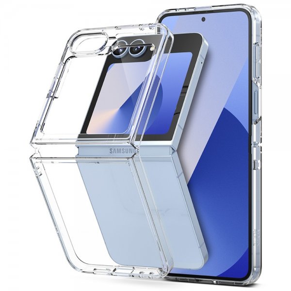 Ringke Samsung Galaxy Z Flip 6/Flip 7 FE Deksel Fusion Transparent