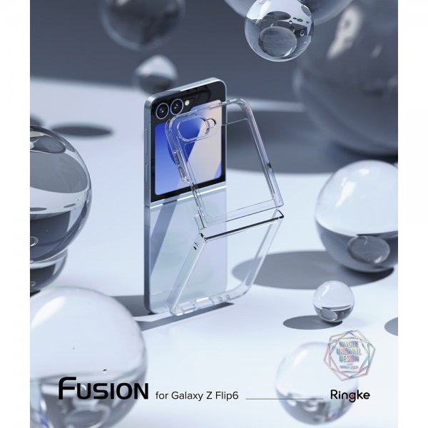 Ringke Samsung Galaxy Z Flip 6/Flip 7 FE Deksel Fusion Transparent