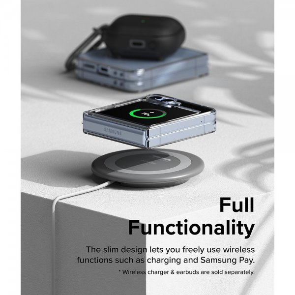 Ringke Samsung Galaxy Z Flip 6/Flip 7 FE Deksel Fusion Transparent