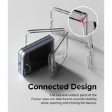 Ringke Samsung Galaxy Z Flip 6/Flip 7 FE Deksel Fusion Transparent