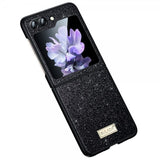 Sulada Samsung Galaxy Z Flip 6/Flip 7 FE Deksel Glitter Svart