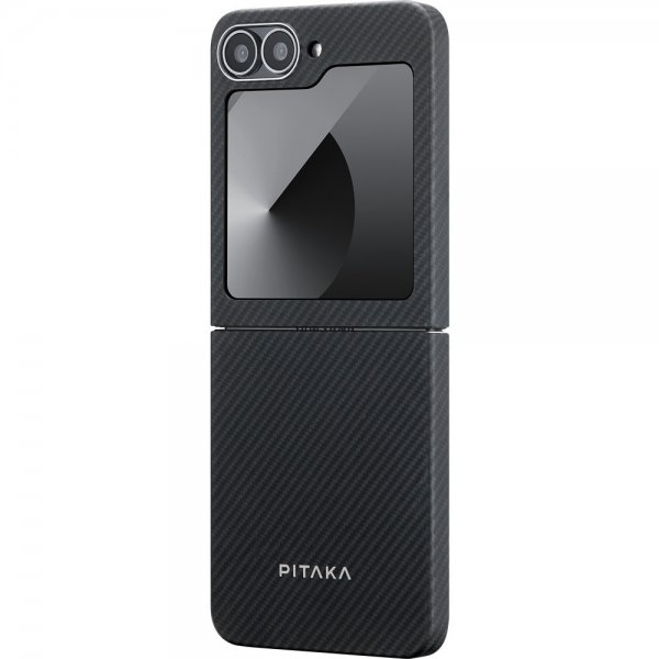 Pitaka Samsung Galaxy Z Flip 6 Deksel MagEZ Case 5 Black/Grey Twill