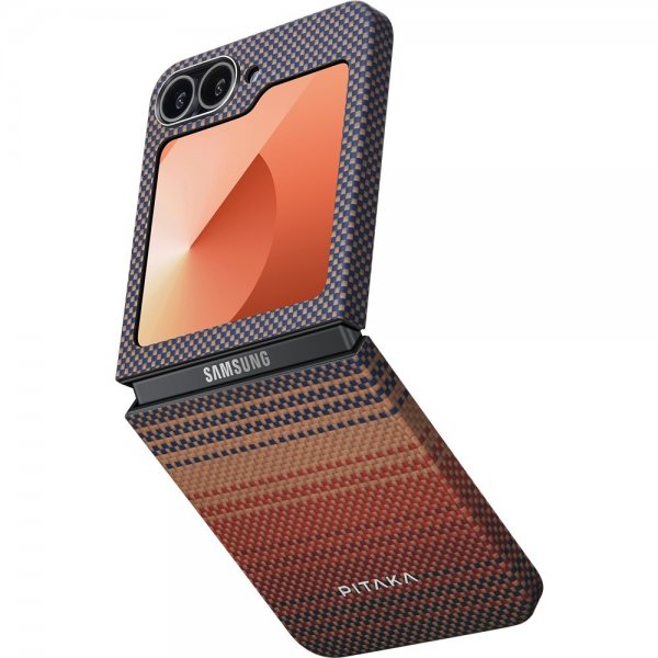 Pitaka Samsung Galaxy Z Flip 6 Deksel MagEZ Case 5 Sunset
