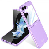GKK Samsung Galaxy Z Flip 6/Flip 7 FE Deksel med Glassbeskyttelse Lilla