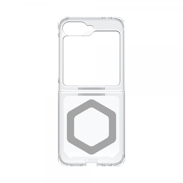 Urban Armor Gear (UAG) Samsung Galaxy Z Flip 6/Flip 7 FE Deksel Plyo Pro MagSafe Ice/Silver