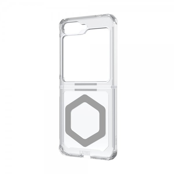Urban Armor Gear (UAG) Samsung Galaxy Z Flip 6/Flip 7 FE Deksel Plyo Pro MagSafe Ice/Silver