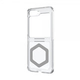Urban Armor Gear (UAG) Samsung Galaxy Z Flip 6/Flip 7 FE Deksel Plyo Pro MagSafe Ice/Silver