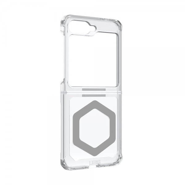 Urban Armor Gear (UAG) Samsung Galaxy Z Flip 6/Flip 7 FE Deksel Plyo Pro MagSafe Ice/Silver