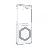 Urban Armor Gear (UAG) Samsung Galaxy Z Flip 6/Flip 7 FE Deksel Plyo Pro MagSafe Ice/Silver