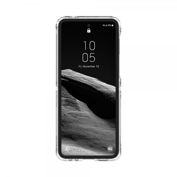 Urban Armor Gear (UAG) Samsung Galaxy Z Flip 6/Flip 7 FE Deksel Plyo Pro MagSafe Ice/Silver