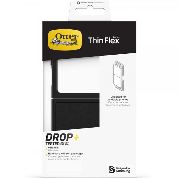 Otterbox Samsung Galaxy Z Flip 6/Flip 7 FE Deksel Thin Flex Svart