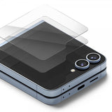 Ringke Samsung Galaxy Z Flip 6/Flip 7 FE Skjermbeskytter Cover Display Protector Glass 2-pakning