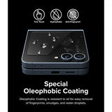 Ringke Samsung Galaxy Z Flip 6/Flip 7 FE Skjermbeskytter Cover Display Protector Glass 2-pakning