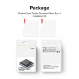 Ringke Samsung Galaxy Z Flip 6/Flip 7 FE Skjermbeskytter Cover Display Protector Glass 2-pakning