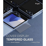 Ringke Samsung Galaxy Z Flip 6/Flip 7 FE Skjermbeskytter Cover Display Protector Glass 2-pakning