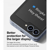Ringke Samsung Galaxy Z Flip 6/Flip 7 FE Skjermbeskytter Cover Display Protector Glass 2-pakning