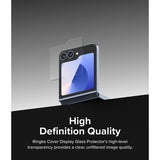 Ringke Samsung Galaxy Z Flip 6/Flip 7 FE Skjermbeskytter Cover Display Protector Glass 2-pakning