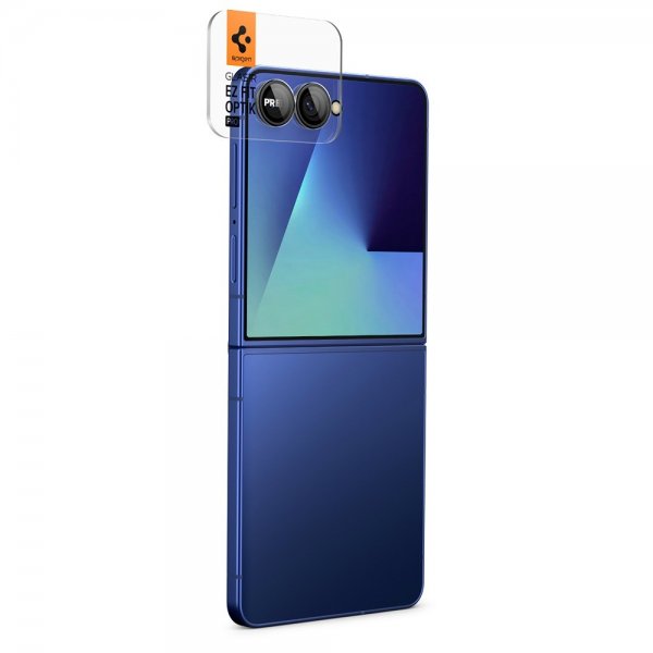 Spigen Samsung Galaxy Z Flip 7 Kamerabeskytter GLAS.tR EZ Fit Optik Pro 2-pakning