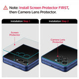 Spigen Samsung Galaxy Z Flip 7 Kamerabeskytter GLAS.tR EZ Fit Optik Pro 2-pakning