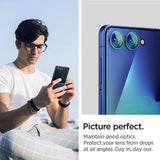 Spigen Samsung Galaxy Z Flip 7 Kamerabeskytter GLAS.tR EZ Fit Optik Pro 2-pakning