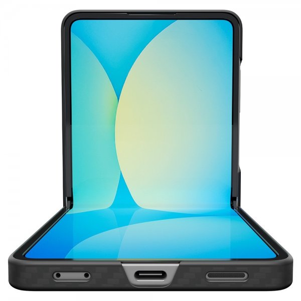 Spigen Samsung Galaxy Z Flip 7 Deksel Air Skin Aramid Svart