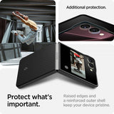 Spigen Samsung Galaxy Z Flip 7 Deksel Air Skin Aramid Svart
