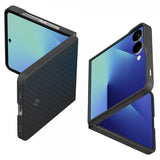 Spigen Samsung Galaxy Z Flip 7 Deksel Air Skin Aramid Svart