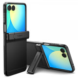 Spigen Samsung Galaxy Z Flip 7 Deksel Tough Armor Pro MagFit Svart