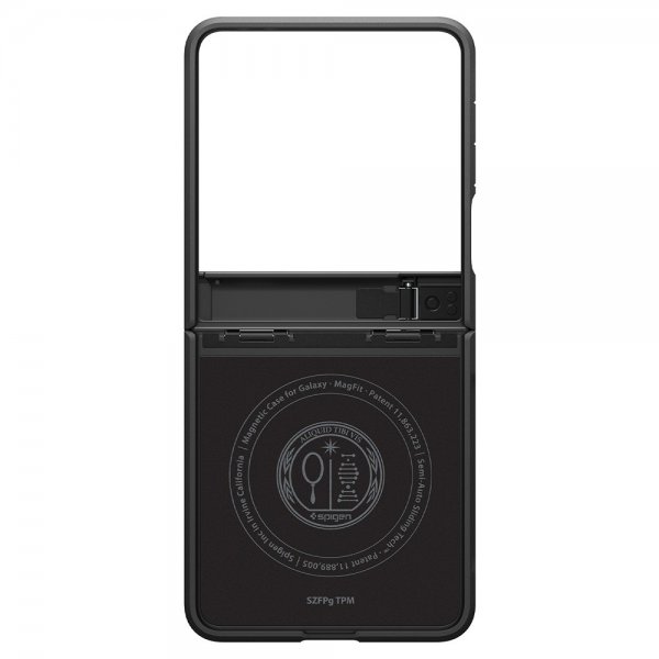 Spigen Samsung Galaxy Z Flip 7 Deksel Tough Armor Pro MagFit Svart