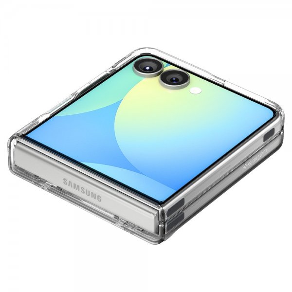 Spigen Samsung Galaxy Z Flip 7 Deksel Ultra Hybrid Pro MagFit Clear White