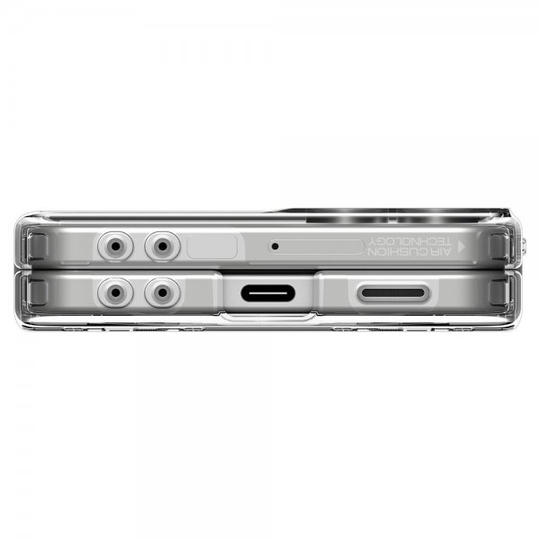 Spigen Samsung Galaxy Z Flip 7 Deksel Ultra Hybrid Pro MagFit Clear White