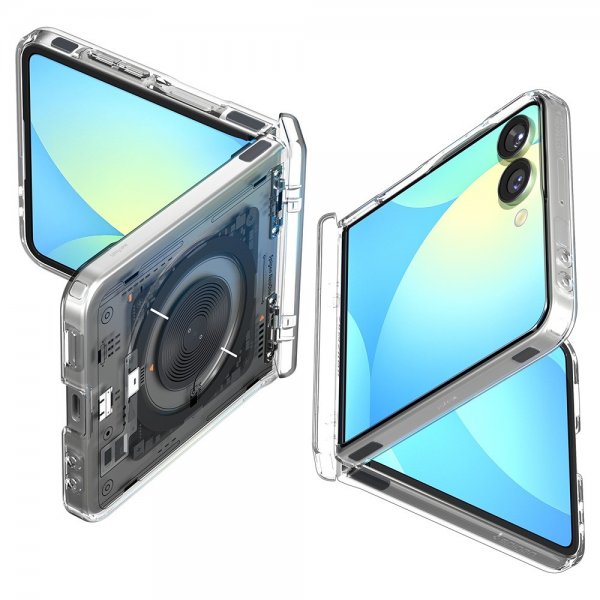 Spigen Samsung Galaxy Z Flip 7 Deksel Ultra Hybrid Pro MagFit Neo One