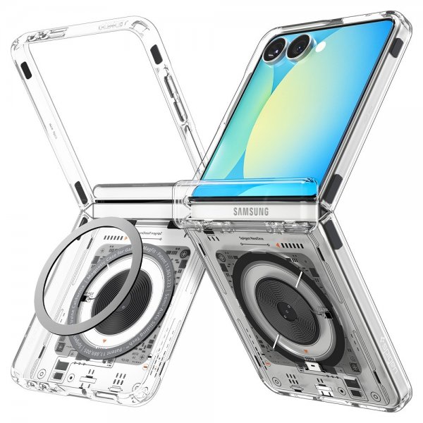 Spigen Samsung Galaxy Z Flip 7 Deksel Ultra Hybrid Pro MagFit Neo One
