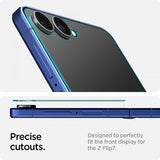 Spigen Samsung Galaxy Z Flip 7 Skjermbeskytter GLAS.tR EZ Fit 2-pakning