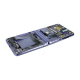 Samsung Samsung Galaxy Z Flip Skjerm med LCD Display Original - Lilla