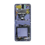 Samsung Samsung Galaxy Z Flip Skjerm med LCD Display Original - Lilla