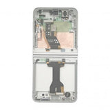 Samsung Galaxy Z Flip6 Bakside LCD Skjerm Original - White