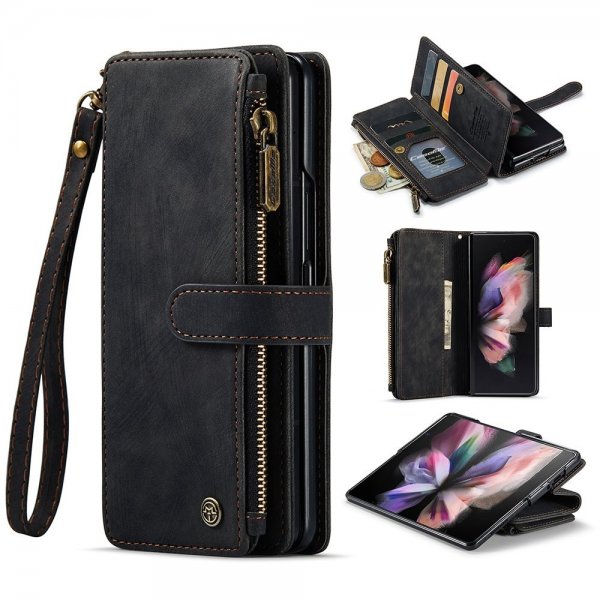 CaseMe Samsung Galaxy Z Fold 4 Etui C30 Series Svart