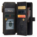 CaseMe Samsung Galaxy Z Fold 4 Etui C30 Series Svart