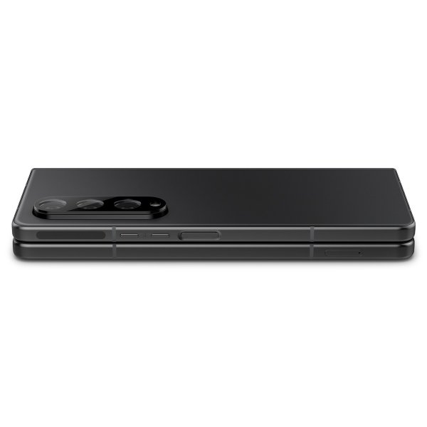 Spigen Samsung Galaxy Z Fold 4 Kamerabeskytter Glas.tR Optik 2-pakning Svart