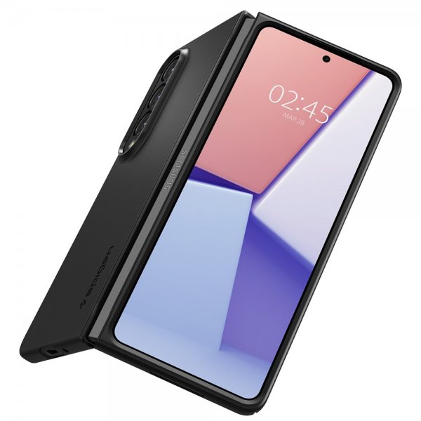 Spigen Samsung Galaxy Z Fold 4 Deksel AirSkin Svart