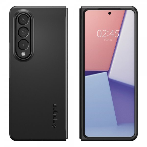Spigen Samsung Galaxy Z Fold 4 Deksel AirSkin Svart