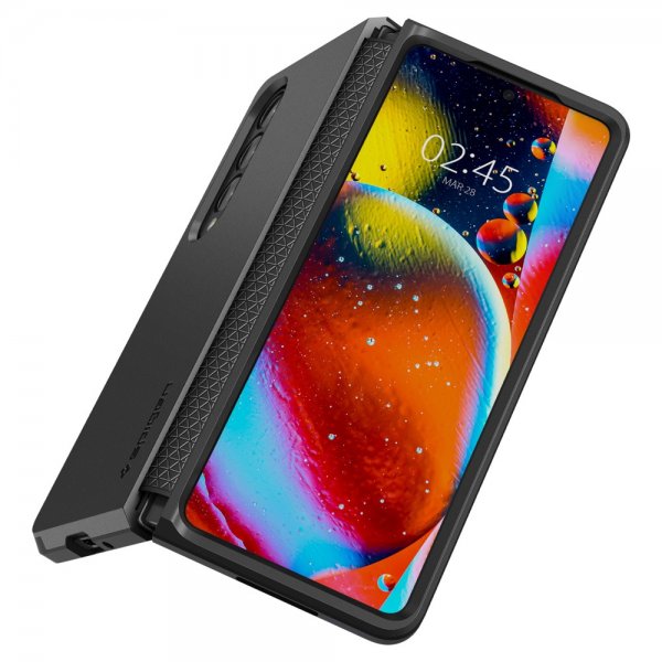 Spigen Samsung Galaxy Z Fold 4 Deksel Tough Armor Svart