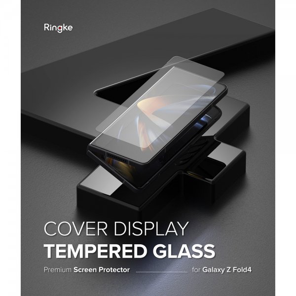 Ringke Samsung Galaxy Z Fold 4 Skjermbeskytter Cover Display Protector Glass