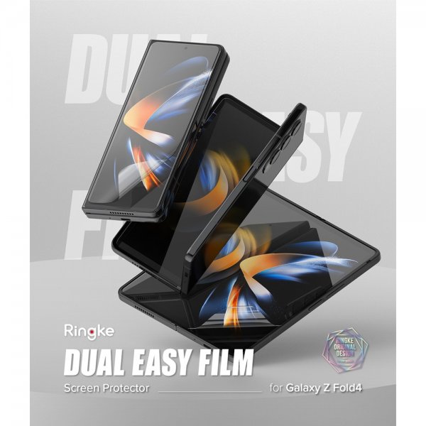Ringke Samsung Galaxy Z Fold 4 Skjermbeskytter Dual Easy Film