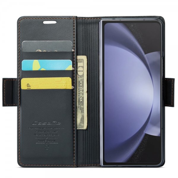CaseMe Samsung Galaxy Z Fold 5 Etui 023 Series Svart