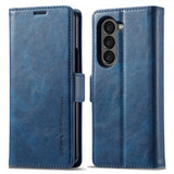 Lc.Imeeke Samsung Galaxy Z Fold 5 Etui med Kortlomme flipp Blå