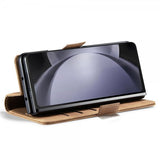 CaseMe Samsung Galaxy Z Fold 5 Etui Retro Flip Brun
