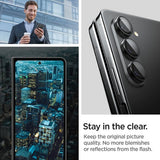 Spigen Samsung Galaxy Z Fold 5 Kamerabeskytter GLAS.tR EZ Fit Optik Pro 2-pakning Svart