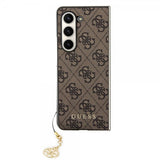 Guess Samsung Galaxy Z Fold 5 Deksel 4G Charm Brun